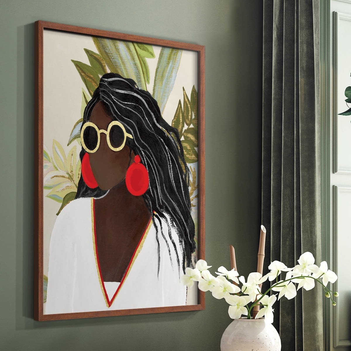 All That Beauty II in Paper Solid Wood 11 x 14 Framed Print