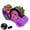 Purple, variant on Heat Tape Dispenser Sublimation, Multiple Roll Cut Heat Tape Dispenser 1" and 3" Core Double Reel Cores Sublimation for Heat Transfer Tape, Semi-Automatic Tape Dispenser with Compartment Slots