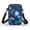 Butterfly and Daisy Pattern, variant on HELLHERO Dragonfly and Floral Pattern Shoulder Bag Polyester 2 Zippers for Daily Commute or Casual Outings