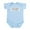 Sky Blue, variant on CafePress - Flight Infant Bodysuit - Baby Light Bodysuit, Size Newborn - 24 Months