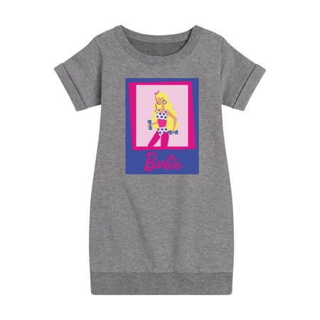 

Barbie - Fitness Barbie - Work Out - Toddler And Youth Girls Fleece Dress