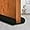 Black, variant on Door Draft Stopper for Smaller 30" Interior Doors Black Door Draft Blocker for Bedroom Doors Fits 0.5" to 1.2" Door Gaps