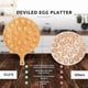 thumbnail image 3 of Deviled Egg Platter - Reversible Round Cutting & Serving Board for Charcuterie & Cheese - Perfect T, 3 of 3