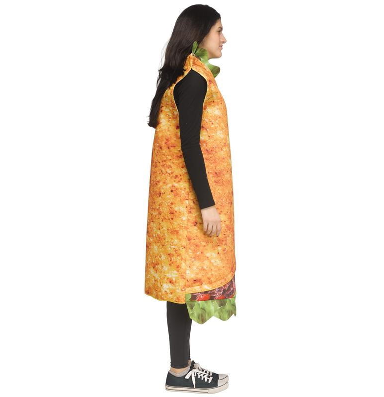 Taco and Hot Sauce, 2PC, Halloween Couple Costume for Adults, Adult Size S-XL (28-42), by Way to Celebrate