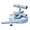 Sky Blue, variant on Ab Training Auxiliary Device, Multi-Functional Adjustable Ab Trainer with Double Suction Cups, Adjustable Ab Trainer with Suction Cup and Resistance Band, Three Levels of Height Adjustment
