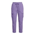 thumbnail image 4 of BUIGTTKLOP Women's Cargo Pants Lightweight Quick Dry Casual Travel Pant Streetwear for Work Hiking Outdoor with Pockets, 4 of 6