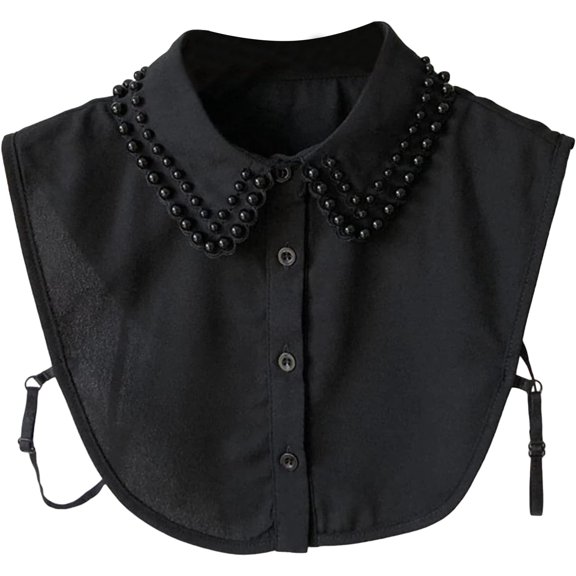 Ougyinr Verdusa Women's Fake Collar Detachable Dickey Collar Half Shirts Blouse