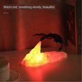 thumbnail image 5 of 3D Fire-Breathing Night Light Dragon, 3D Printing Flame Dinosaur Lamp Mood Light USB Rechargeable, for Living Room Bedroom Decor Festival Kids G, 5 of 5