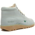 thumbnail image 3 of Kickers Kick Hi Unisex Chunky Sole Lace Up Leather Ankle Boots In Light Green Size 10M, 3 of 6