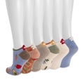 thumbnail image 4 of MUK LUKS Women's Low Cut Novelty Socks 6 Pack, 4 of 5