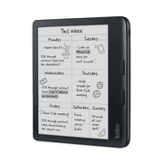 Kobo Libra Colour Black eReader with Case Bundle (Butter Yellow SleepCover, Case + AC Bundle)