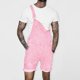 thumbnail image 1 of WILLBEST Shorts para Hombre Moda para Hombre Tendencia Denim Suspender Shorts Loop Edge Denimromper Shorts Casual Jeans, 1 of 4