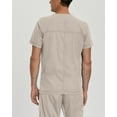 thumbnail image 2 of Landau Haut de Blouse Médicale pour Hommes : Extensible 2 Directions, 4 Poches, Ajustement Moderne, Col en V, 4253, 2 of 5