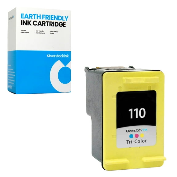 OverstockInk 110 Color Ink Cartridge Compatible for HP 110 Ink Cartridge for PhotoSmart A310 A311 A314 A316 A320 A430 A432 A433 A434 A436 A440 A441 A442 A444 A445 A446 A447 A448 A510 A512 (1 Color)