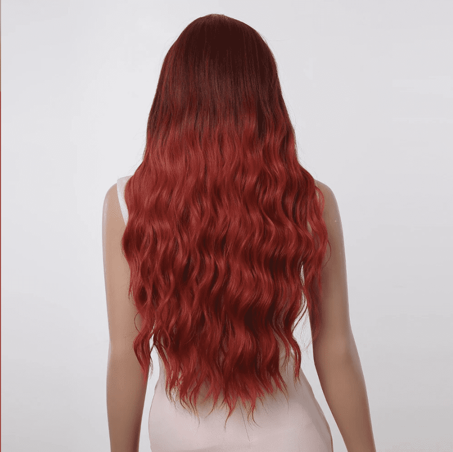 Miss Origin 12A Natural Beach Curl 14-16-18" Bundle Hair Designer Mix 5" Lace Part Closure Human Blend Weave Hair By Bobbi Boss (COLOR: T12/613)