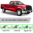 thumbnail image 6 of Voron Glass in-Channel Extra Durable Rain Guards for Trucks Ford F-150 2009-2014 Regular Cab, Window Deflectors, Vent Window Visors, 2 Pieces - 210016, 6 of 9