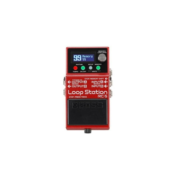Pedal Looper Boss RC-5 Loop Station BOSS PEDAL BOSS PARA GUITARRA ELECTRICA LOOP STATION RC-5