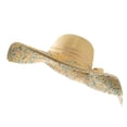 thumbnail image 3 of DOPI Stylish Hats Women’s Sun Protection Beach Cap Wide Eaves Breathable Fisherman Hat Sun Hat, 3 of 4
