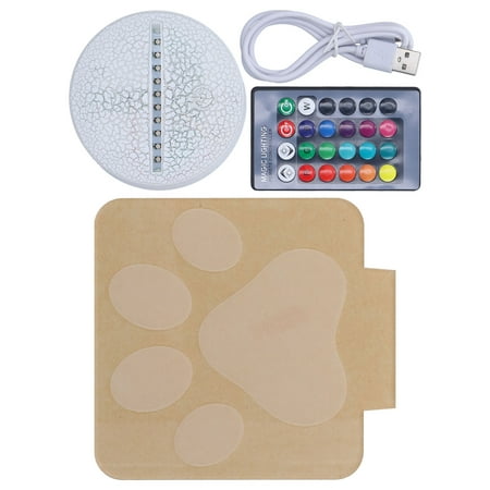 

LED Warm Night Light 4 Flash Modes 3 LED Light For Kids Bedroom