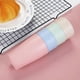 thumbnail image 2 of 8 Pieces Colorful Drinking Cups 10oz Unbreakable Reusable Drinking Cup Healthy Tumbler Stackable Water Coffee Milk Tea Cups for Home Kitchen Parties C, 2 of 5