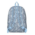 thumbnail image 3 of Paisley Pattern Backpack for School,Cute School Bag,Schoolbag with Adjustable Shoulder Straps & Padded Back,15.7"x11.8"x5.5", 3 of 5