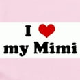 thumbnail image 2 of CafePress - I Love My Mimi Infant Bodysuit - Baby Light Bodysuit, Size Newborn - 24 Months, 2 of 4