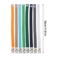 thumbnail image 3 of Clothes Storage Belt High Elastic Belt Button Adjustable Belt Pants Sorting Seam-Free Pull Roll Binding Belt Color Random Clothing Storage Strap,High Elasticity Strap,Button Adjustable Clearance, 3 of 9
