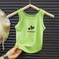 thumbnail image 5 of Freshbabe Girls Heart Tank Tops, Sleeveless Crew Neck Summer Tops, Casual Kids Shirts, 4th Of July, 5 of 6