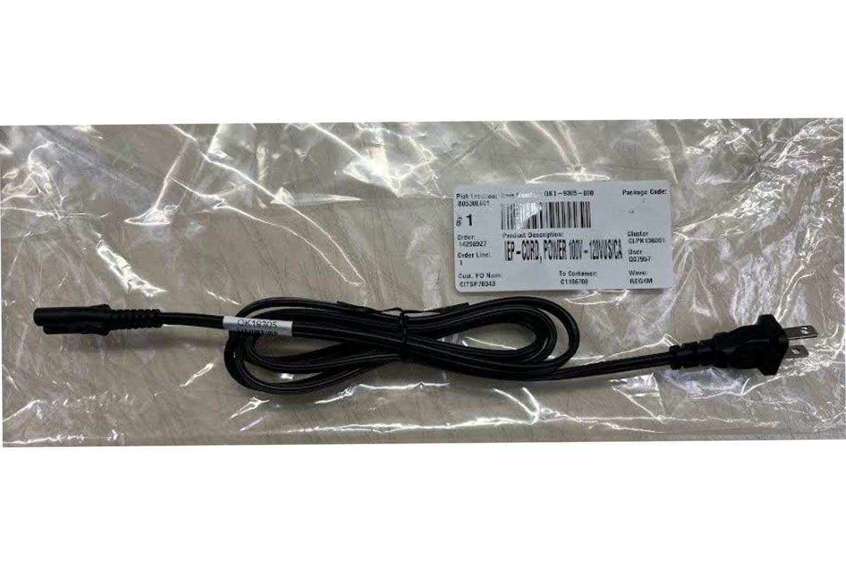 AC Power Cord Cable For Canon PIXMA TR4720 MG3620 G6020 TS6420a TR8620a