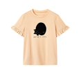 thumbnail image 1 of Camiseta de mujer básica camiseta ropa moda regular ajuste cuello redondo camisa para el trabajo XL, 1 of 7