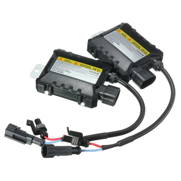 ColoMX Reemplazo de conversión de bombilla de balasto de xenón de 12 V Kit de conversión de HID de control electrónico digital de CC (55 W)