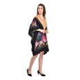 thumbnail image 5 of Black Women's Plus Size Tunic Dress for Women Casual Short Caftan Dresses Tunics for Plus Size Ladies Kimono Online by Oussum, 5 of 6