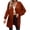 Orange, variant on Ozmmyan Women Cardigan Sweater Solid Loose Long Sleeve Cardigan Autumn Winter Coat