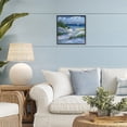 thumbnail image 3 of Stupell Industries Rustic Lodge Crooked Island Dunes & Sailboats Black Framed Giclee Art, 12 x 12, by Paul Brent, 3 of 8