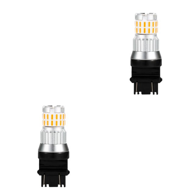 Kenally Paquete de 2 luces de giro Accesorios mejorados Dispositivo de iluminación Lámpara de señal de rendimiento estable Luces de reserva Luz amarilla 2piezas