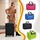 thumbnail image 3 of Cateissary Bolso de moda para mujer de los deportes y de la aptitud de la capacidad grande con la cremallera lisa reforzada y apretada Almacenamiento y organización del hogar Azul grande, 3 of 6