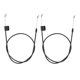 thumbnail image 1 of 2pcs Engine Brake Zone Control Cable 176556 Replacement for Various Sears Craftsman Mowers, 1 of 5