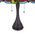 thumbnail image 6 of CHLOE Lighting HOWARD Tiffany-style 2 Light Table Lamp 16" Shade, 6 of 9