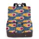 thumbnail image 1 of Easygdp Burning Rugby Balls Mochila de Cuero para Mujeres, Bolso de Hombro, Bolsos de Mano de Moda para Trabajo y Viajes, 1 of 4
