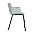thumbnail image 3 of Set 4 Sillas Potenza Comedor, Jardin, Oficina, Plastico y Base Metalica Mundo In Potenza, 3 of 9