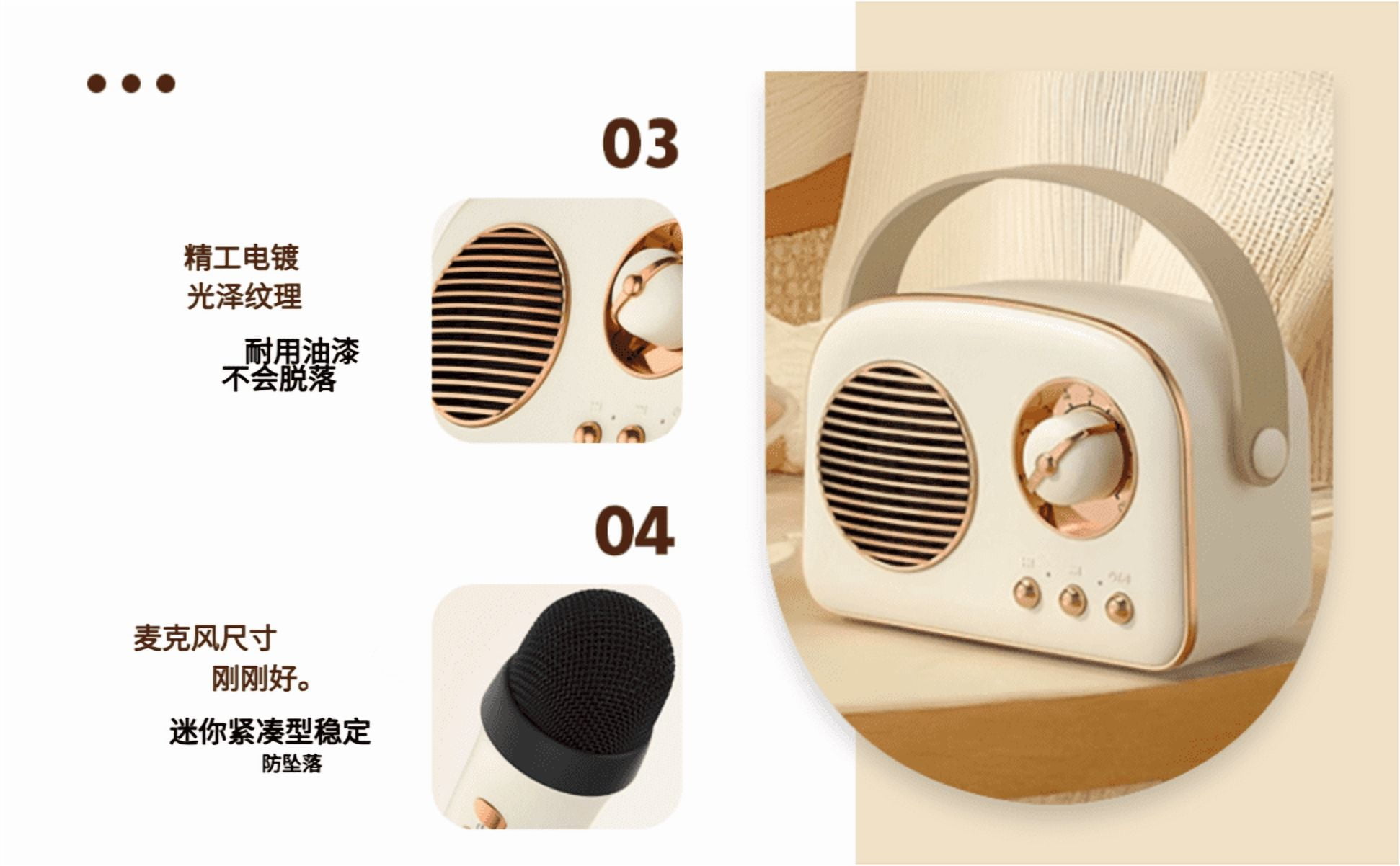 Retro T20 Bluetooth Speaker: TWS Stereo, 8H Battery, FM Radio, 5W HD Sound & Multi-Color – Vintage Style for Home/Outdoor