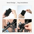 thumbnail image 6 of Bicycle Mount Handlebar for Motorola Moto G 5G (2022)/G 5G (2023)/5G (2024)/5G (2025) - Silicone Holder Bike Non-Slip Strap Shockproof, 6 of 8