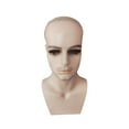 thumbnail image 2 of TOOYFUL Male Mannequin Head with Shoulders Display Stand Beauty Styling Tool Training Head for Hats Businesses Beauty Salon Skin With Beard, 2 of 10