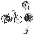 thumbnail image 2 of EeaseMX Manualidades de modelado de bicicletas en miniatura. Figura de bicicleta antigua. Adorno para el escritorio del hogar., 2 of 7