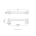 thumbnail image 2 of Liberty Hardware P23856-904-CP 5 in. Silver Caspian Pull, 2 of 4