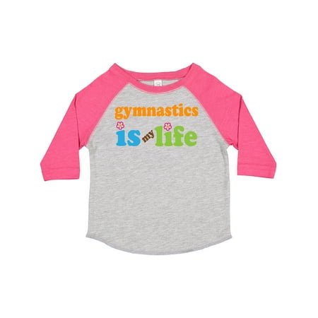 

Inktastic Gymnastics is My Life Gift Toddler Toddler Girl T-Shirt