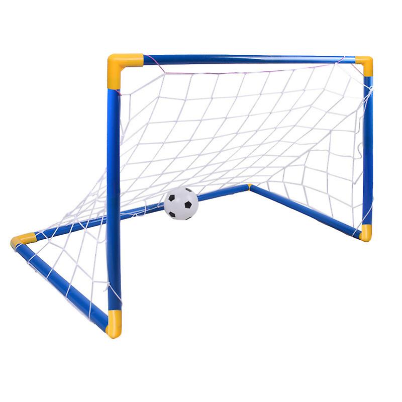 Portable Soccer Goal Door Diy Assembly Football Door Soccer Gate Fun Outdoor Indoor Game (90cm