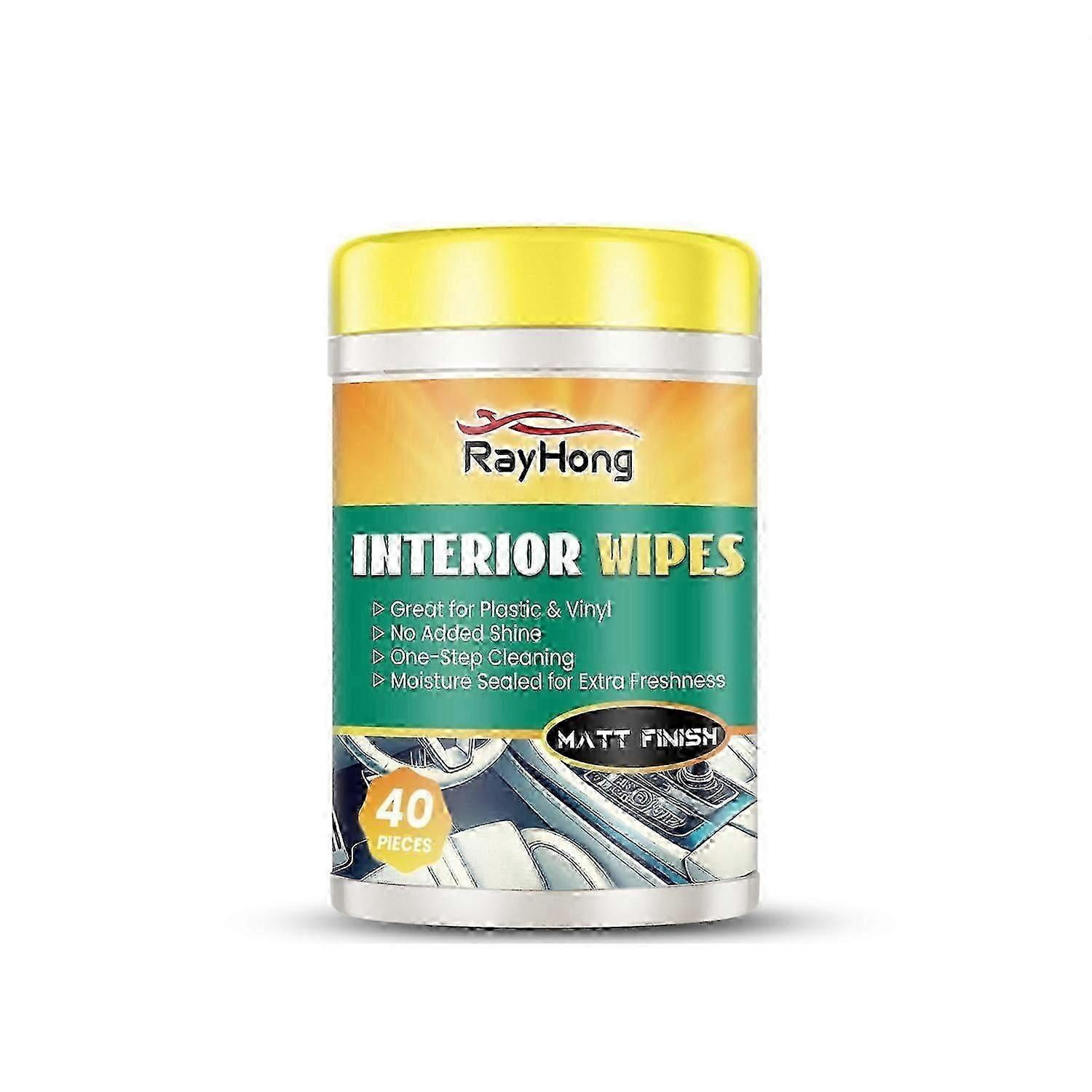 Rayhong car interior cleaning wipes decontamination and stain removal cleaning degreasing interior b