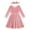 Pink, variant on Valcatch Toddler Girl Velvet Long Sleeve Swing Dress with Hairband Christmas Outfit for 2-7 Years (Spring/Fall/Winter)