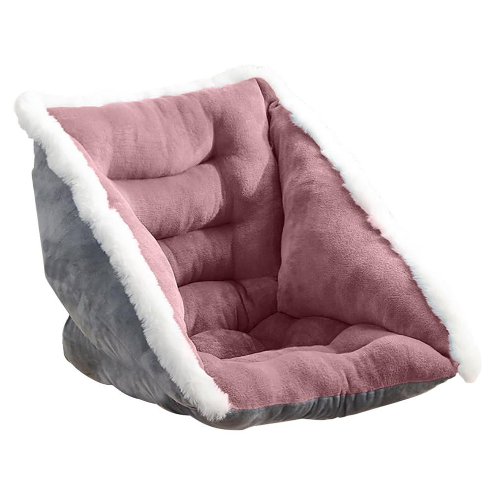 Plush Seat Booster Cushion Pads Thick Warm Back Cushion Adults Chair Garden 1PC